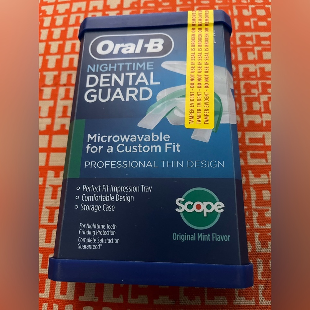 Nighttime Dental Guard with Scope - Blue